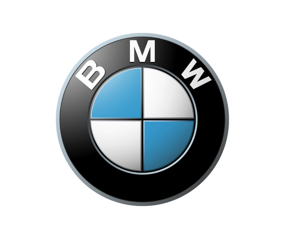 BMW logo on a white background